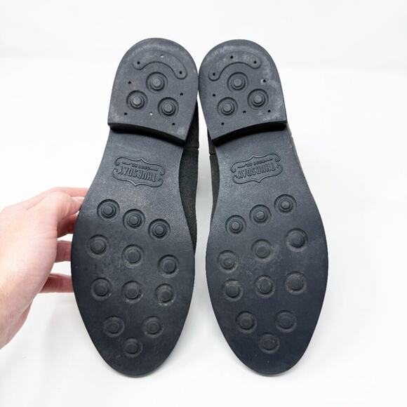 Thursday Boot Co Gray Suede Chelsea Boots Size 7.5 Pull On Handmade in Mexico - Picture 5 of 9